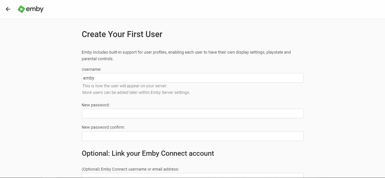 buat user di emby STB Indihome B860H