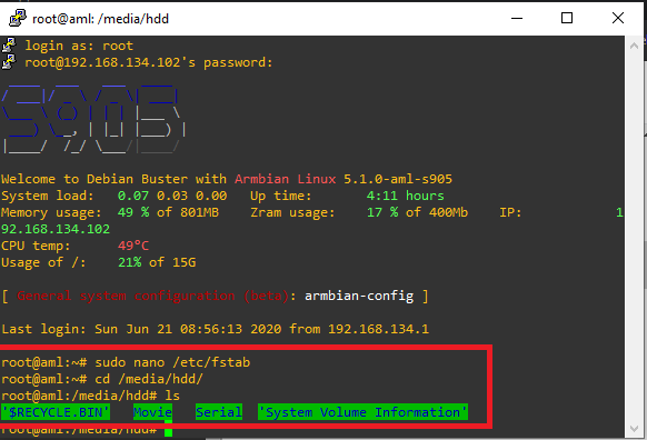 hdd external terbaca di STB Indihome B860H