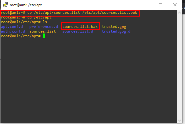 Backup sourclist di stb b860H