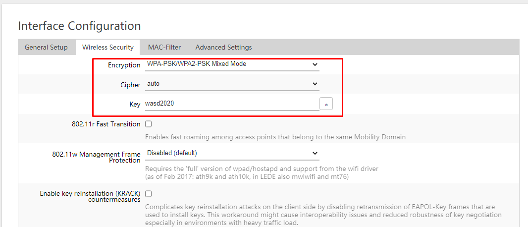 encription openwrt di stb b860h
