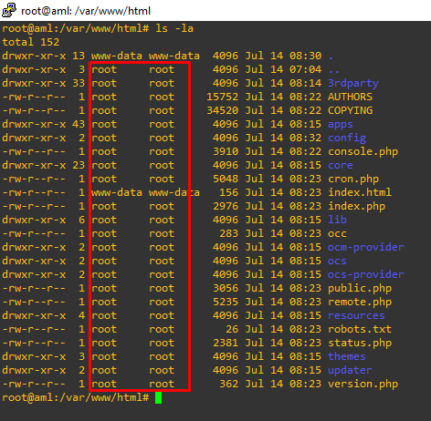 permission di nextcloud stb b860h
